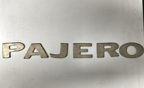 Scritta originale usata - scritta, pajero