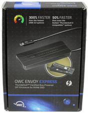 OWC Envoy Express M.2 NVMe adattatore Thunderbold 3 alloggiamenti unità nero IMBALLO ORIGINALE Ne