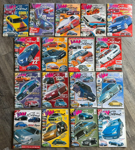 Scene magazine 17pc lot - vw,