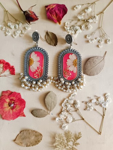 Orecchini jhumka floreali - orecchini,
