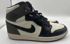 Nike Air Jordan Retro 1 High OG Mocha 2020 taglia 10,5 basket autentiche usate
