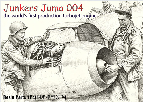 Motore jet junkers jumo - jet, 004