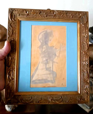 ditecnica mista su carta prima meta' 900 Enzo Pregno