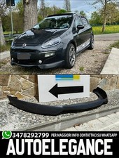 FIAT  PUNTO EVO 2008-2012 SPOILER SOTTO PARAURTI ANTERIORE ABS LOOK TUNING 0320