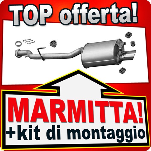 Silenziatore posteriore per - silenziatore,