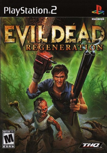 Evil dead regeneration ps2 box - dead,