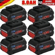 6x batteria originale 8Ah per