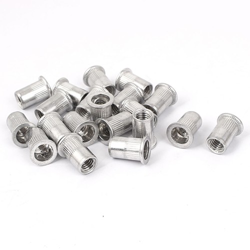 Alluminio testa piatta - m8,