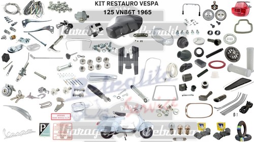 Kit restauro completo - kit, vespa
