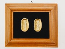 Grand Tour impronte in gesso ceramico di un sigillo cilindrico sumero