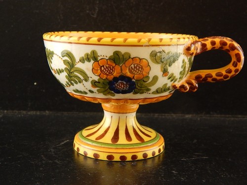 Antica tazza maiolica ceramica - antica,