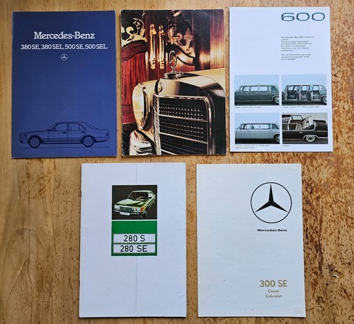 Mercedes benz depliant 600 - mercedes-benz, depliant-600