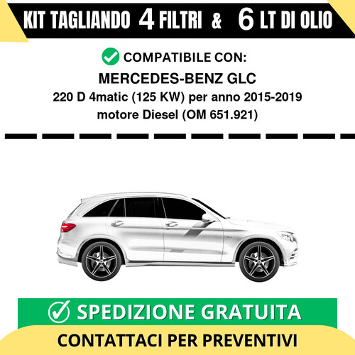 Tagliando per mercedes benz - per, mercedes-benz