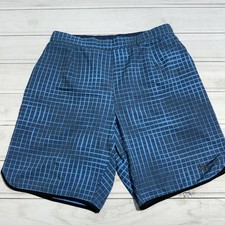 Nike pantaloncino uomo blu medio check griglia campo gladiatore 9" tennis 816056 464