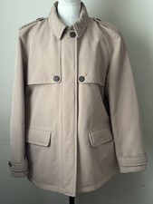 Barbour Rothesay Giacca Impermeabile Donna Caramel Uk18 Trench Smart