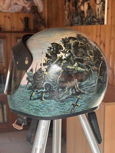 Casco moto vintage - ,