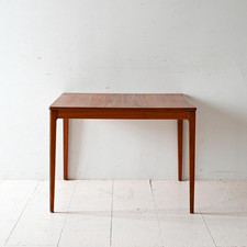 MidCentury Tavolino  in teak Alberts per Tibro, design scandinavo vintage, 50s