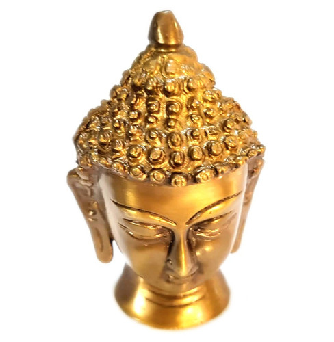Scultura testa buddha in - scultura,