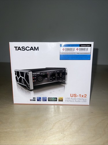 Tascam 1x2 interfaccia usb - tascam, us-1x2