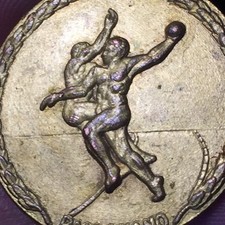 MEDAGLIA MEDAGLIETTA SPORTIVA PALLAMANO CAMPIONATO ITALIANO HANOBALL