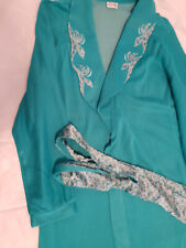 VESTAGLIA DONNA DA CAMERA TURCHESE TG 4
