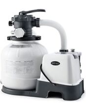 Intex Pompa a Sabbia per Piscine Capacità 6,000 Lt/h con Clorinatore Combo 26676