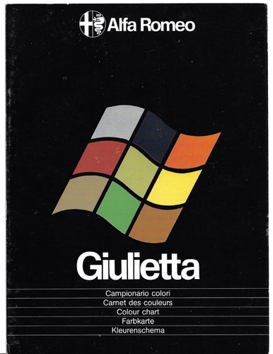 Alfa romeo giulietta colore - giulietta, e