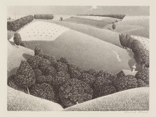 Luglio grant wood - grant,