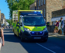 COPPIA LAMPEGGIANTI 4 LED BLU