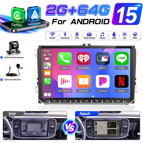 Android 15 autoradio - 2+64,