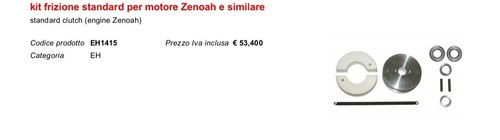Kit frizione standard per - frizione,