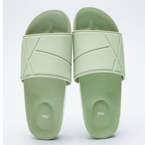Zara mint green - green, heels