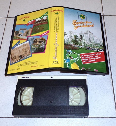 Vhs fantastico gardaland tour - vhs,