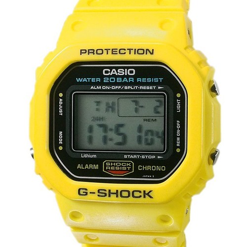 Casio shock yellow speed - casio,