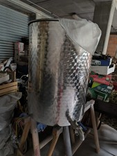 tino/serbatoio per vino o altri alimenti in acciaio 300 litri con coperchio 