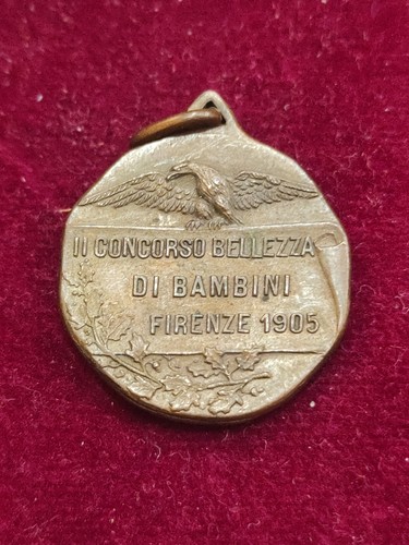 Medaglia bronzo firenze 1905 - bronzo,