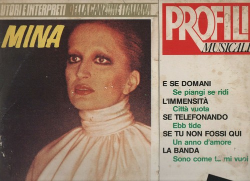 Mina disco giri profili - lp,