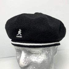 Berretto Bermuda Jax Uomo Kangol Nero | Bianco 2 Toni Nuovo con etichette