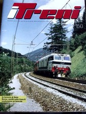 I Treni 150 1994 Poster ETR 460 - Ferrovia Gela - Grande Plastico alla tedesca