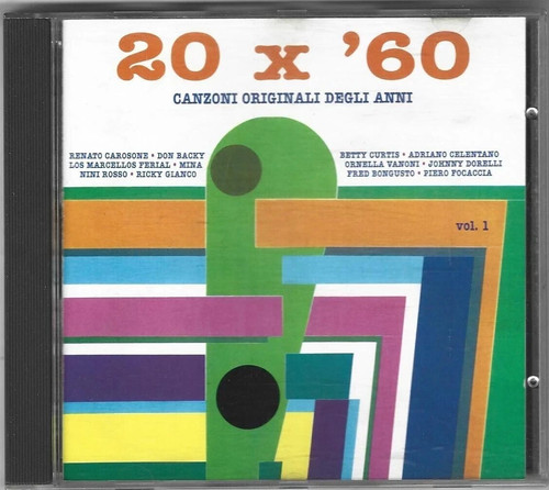 20x60 vol 20 canzoni - vol.,