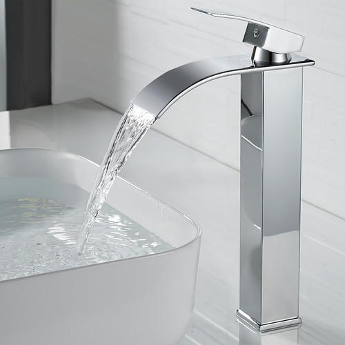 Rubinetto bagno lavabo alto - rubinetto,