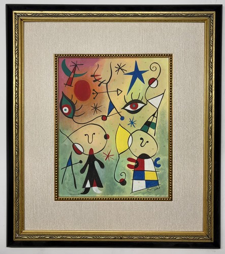 Joan miro acquerello - joan,