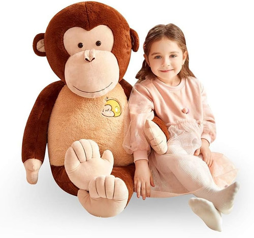 Peluche scimmia grande gigante - grande,