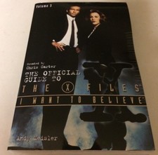 Used Vol 3 Official Guide To The X-Files I Want To Believe By Andy Meisler