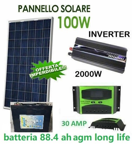 Kit fotovoltaico 1kw - kit,
