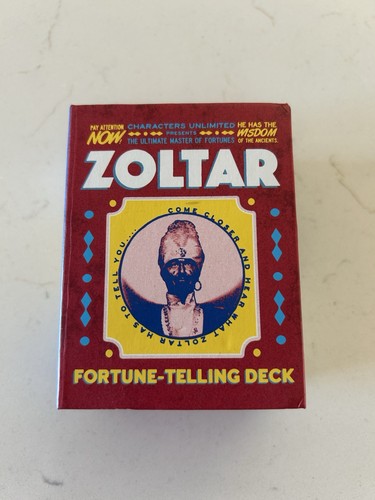 Zoltar fortune telling deck - fortune-telling,