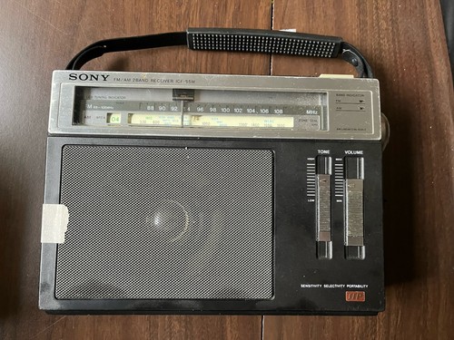 Sony model icf - sony, 2band