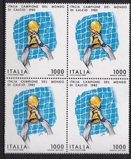 ITALIA 1982 - QUARTINA n. 1613