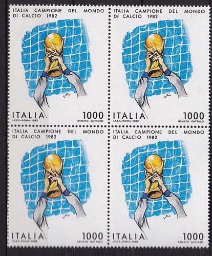Italia 1982 quartina 1613 - 1982, n.