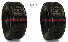 COPPIA GOMME QUAD 13x5-6 PNEUMATICI RUOTA MINIQUAD 13/5-6 RICAMBI MINI QUAD ATV